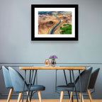 Winding Road in Geysers Valley Wall Art