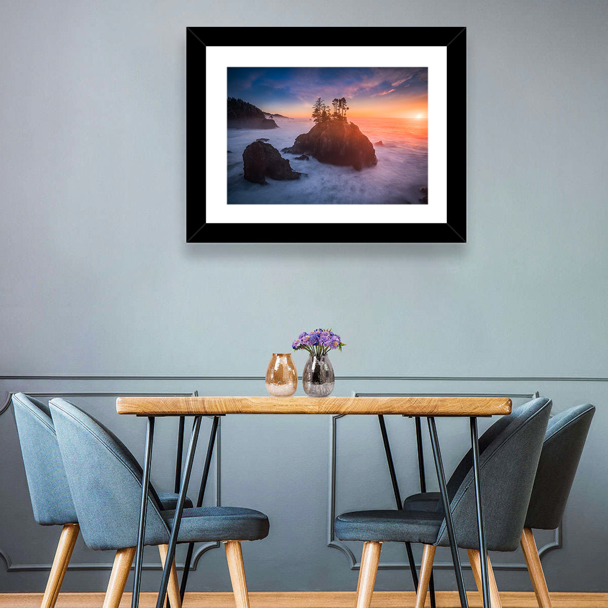Secret Beach Sunset, Oregon Wall Art