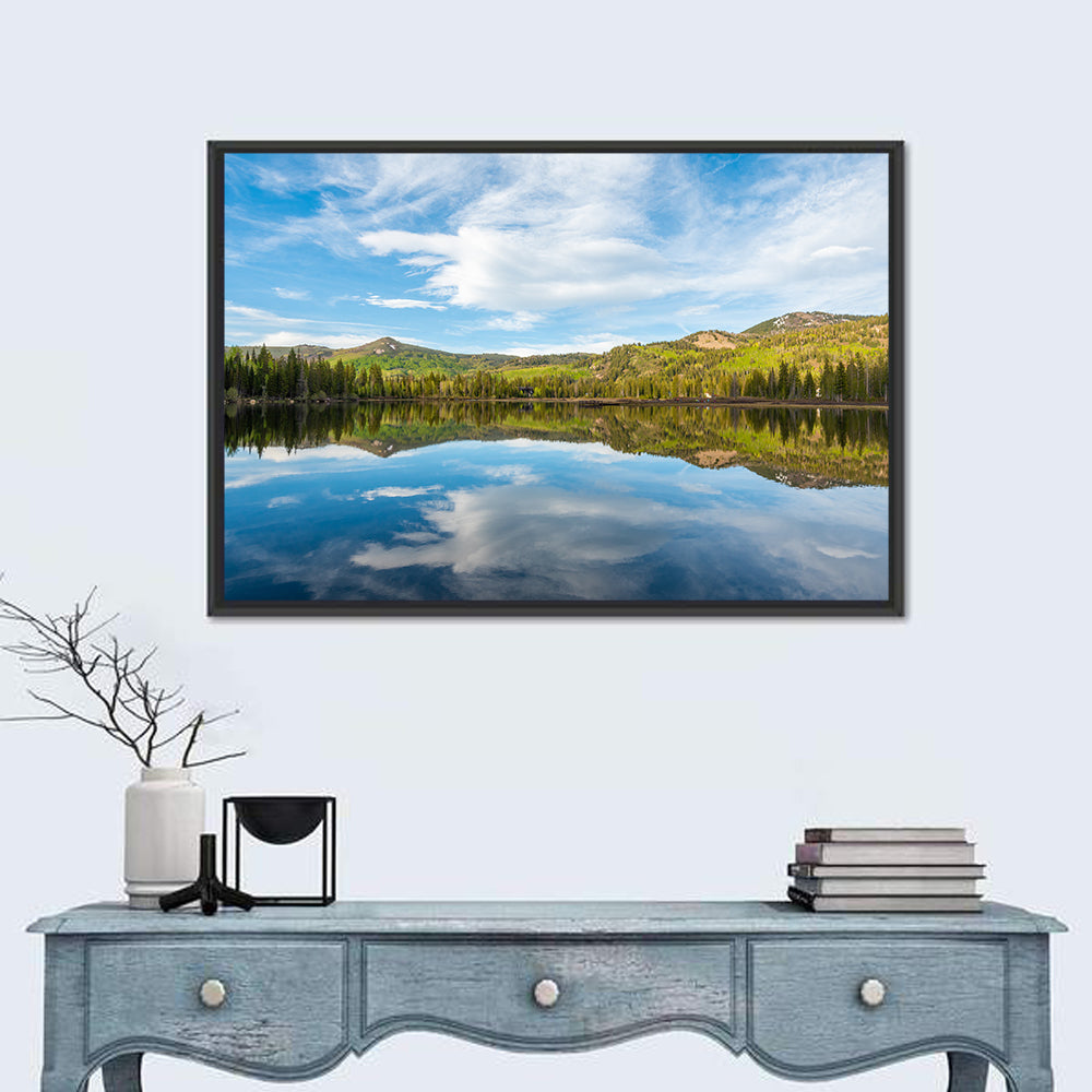 Silver Lake Reflection Wall Art