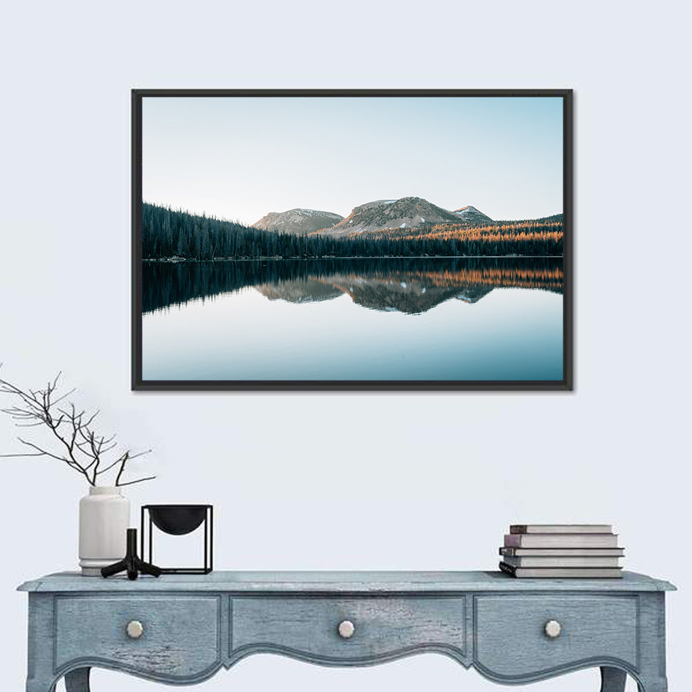Mirror Lake Utah Reflection Wall Art