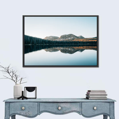 Mirror Lake Utah Reflection Wall Art