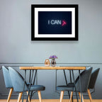I Can Neon Sign Wall Art