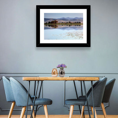 Mission Valley Lake Reflection Wall Art