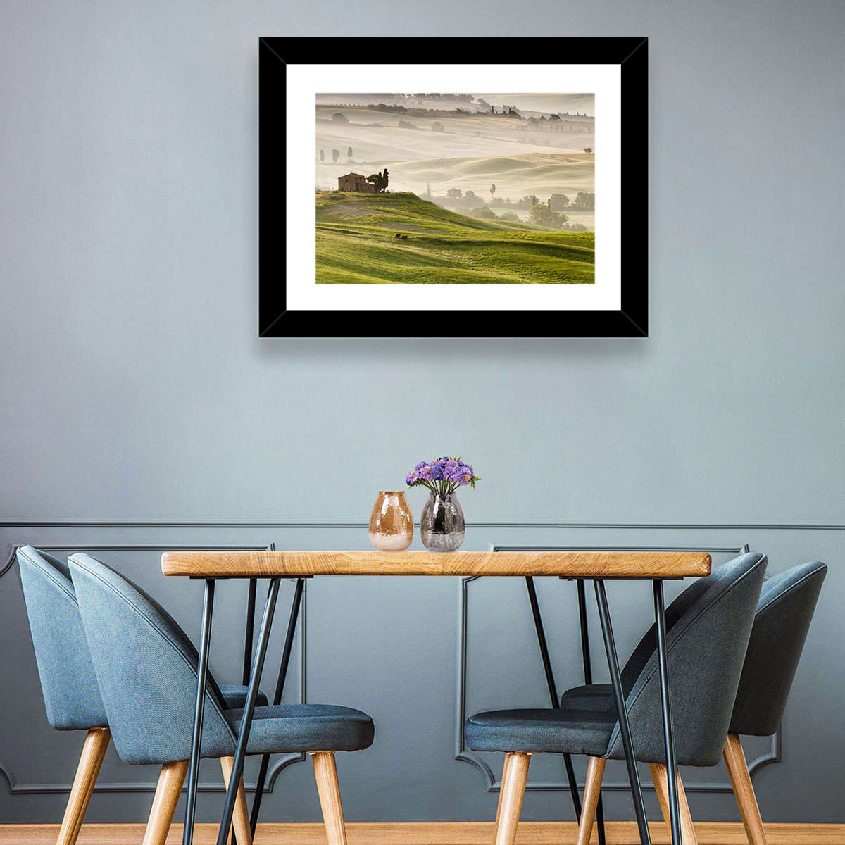 Foggy Tuscany Wall Art