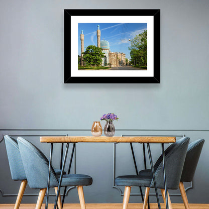 Saint Petersburg Mosque Blue Dome Wall Art