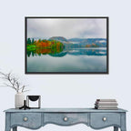 Lake Bled Island Church Wall Art