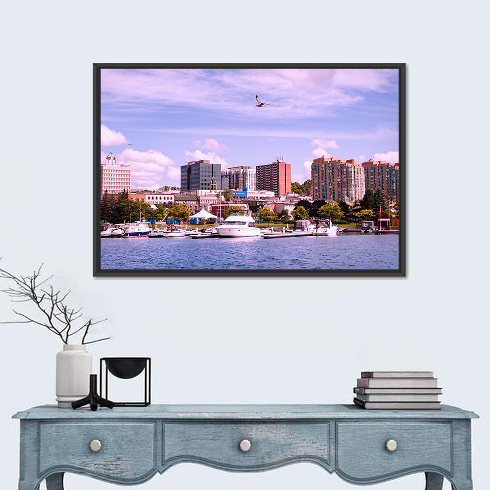 Barrie Lakefront Skyline Wall Art