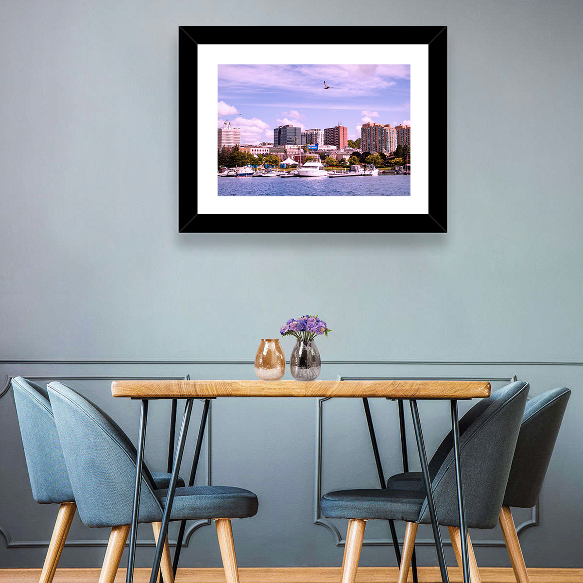 Barrie Lakefront Skyline Wall Art