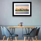 Madison Skyline at Lake Monona Wall Art