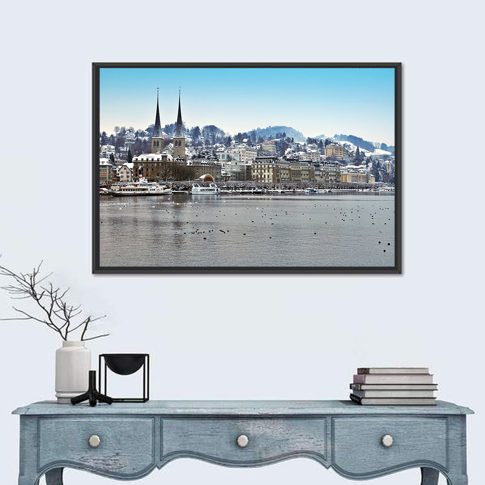 Hofkirche Lucerne Cityscape Wall Art