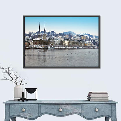 Hofkirche Lucerne Cityscape Wall Art