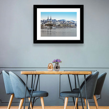 Hofkirche Lucerne Cityscape Wall Art