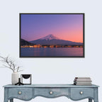 Mount Fuji Over Lake Kawaguchi Wall Art