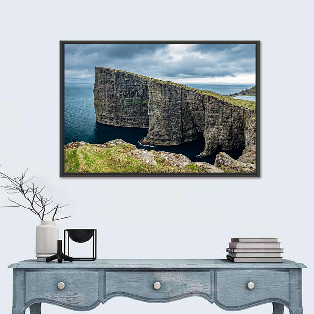 Trælanípa Cliff, Faroe Islands Wall Art