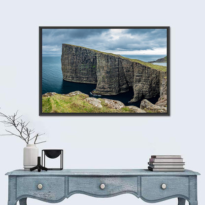 Trælanípa Cliff, Faroe Islands Wall Art