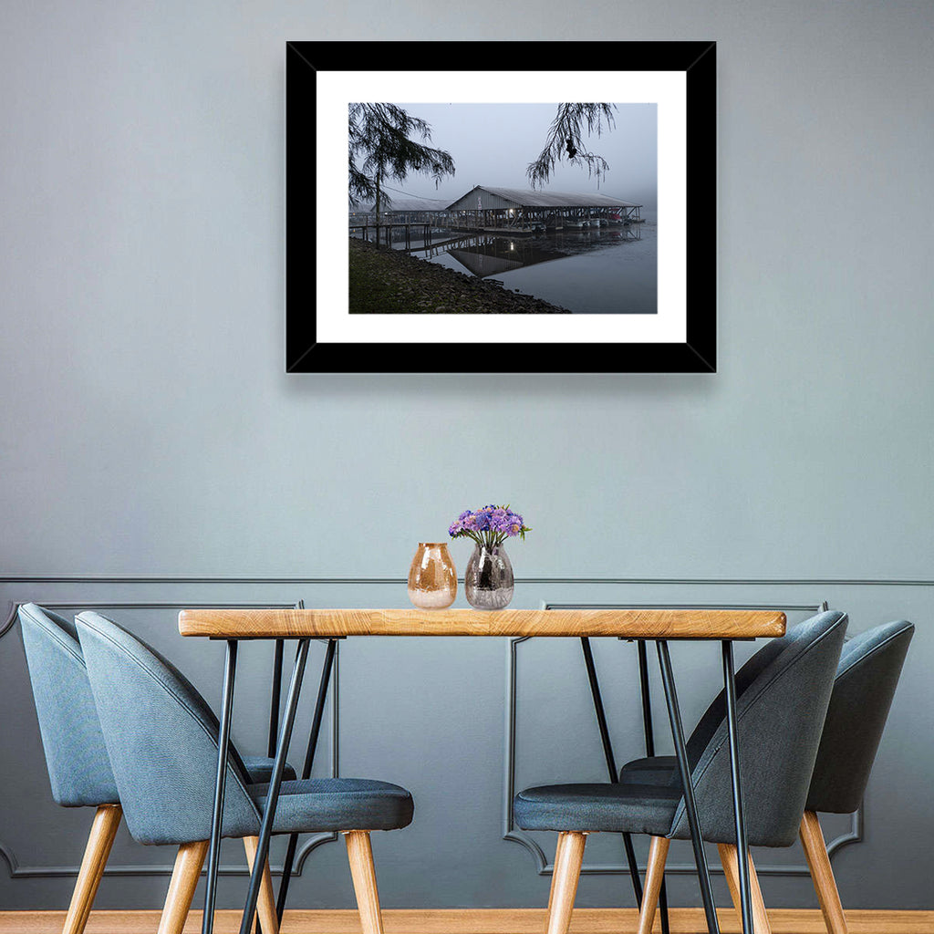 Ozark Beach Resort Boathouse Wall Art