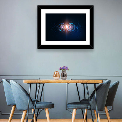 Polygonal Infinity Loop Wall Art