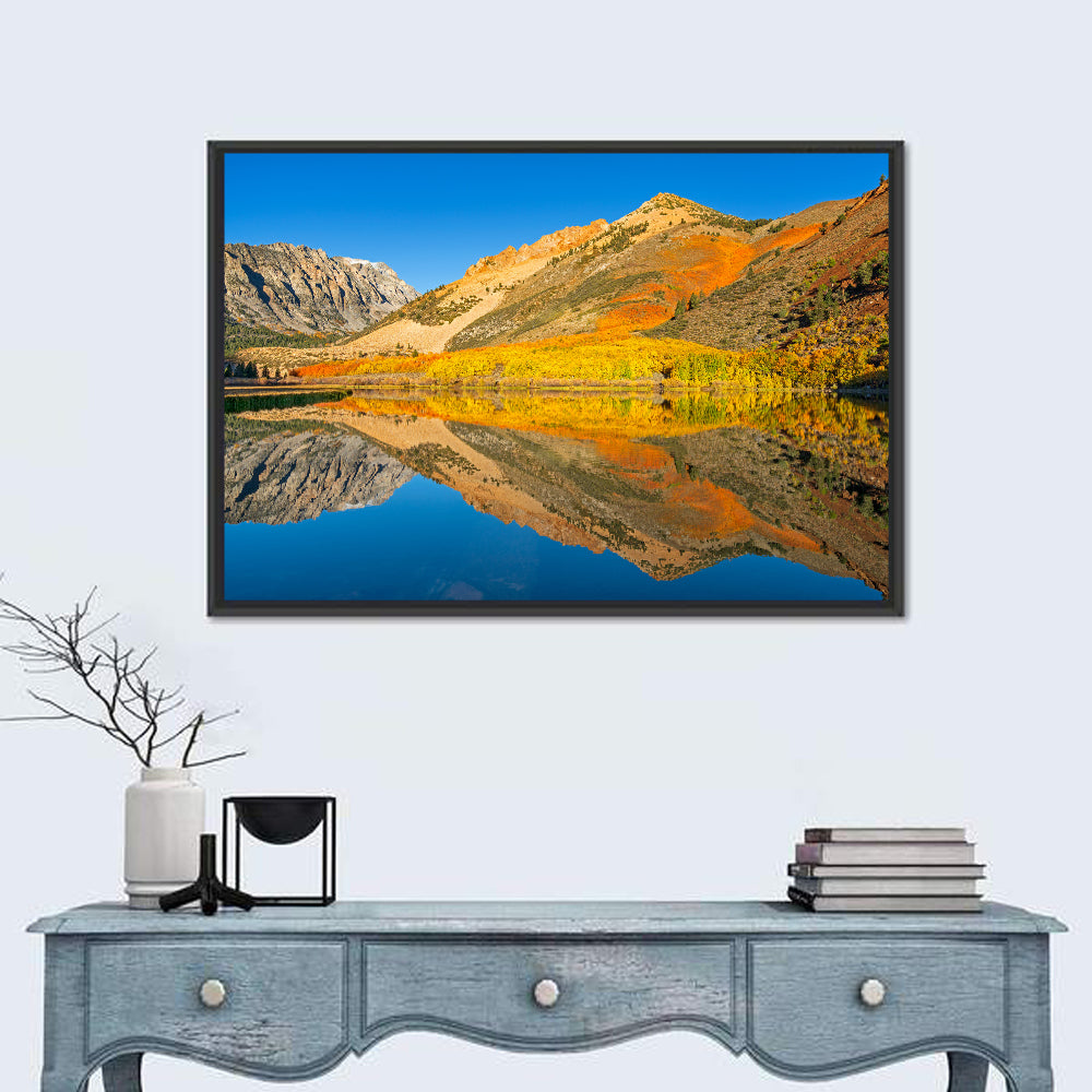 North Lake Autumn Reflection Wall Art