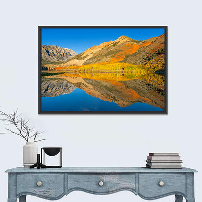 North Lake Autumn Reflection Wall Art