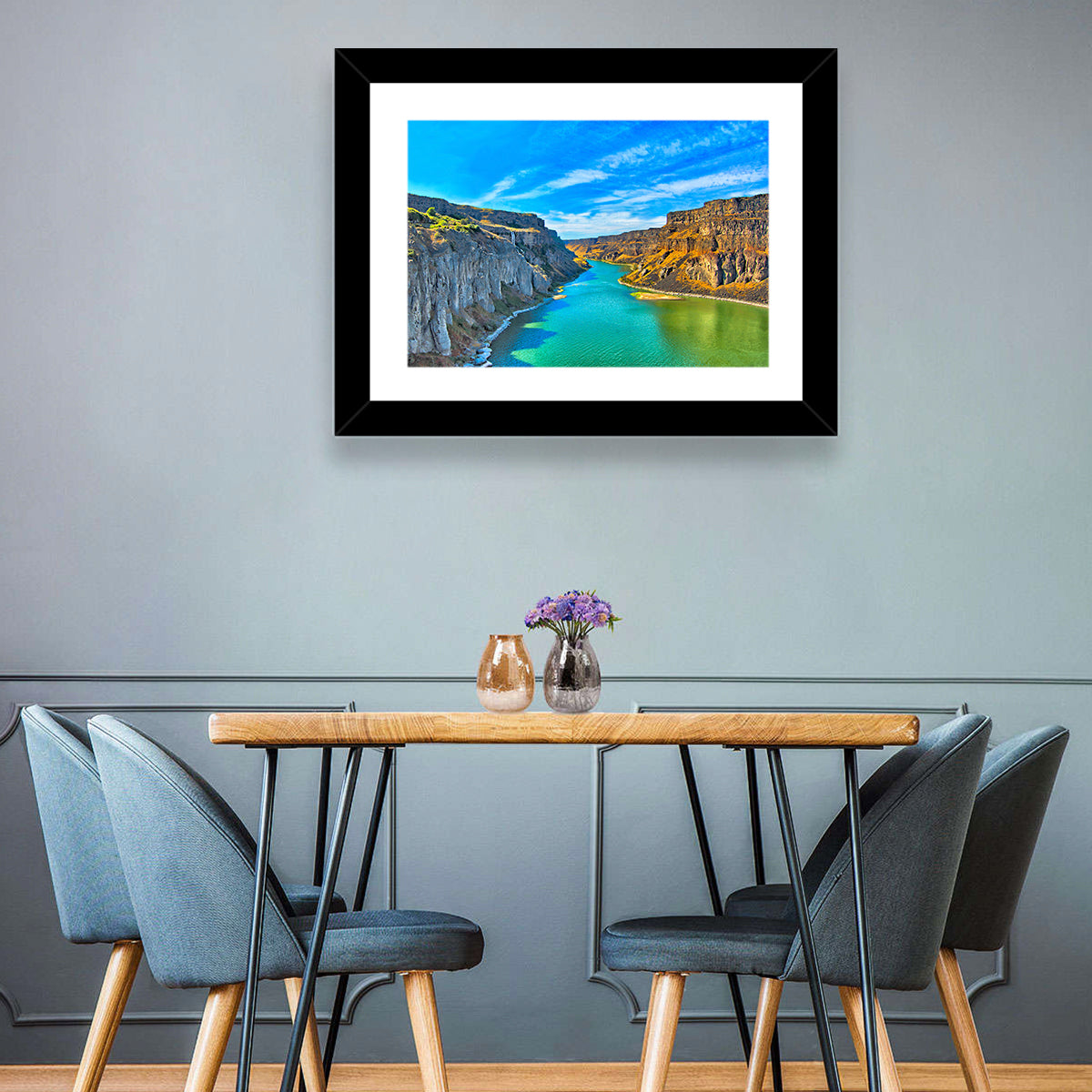 Snake River Canyon at Twin Falls Wall Art