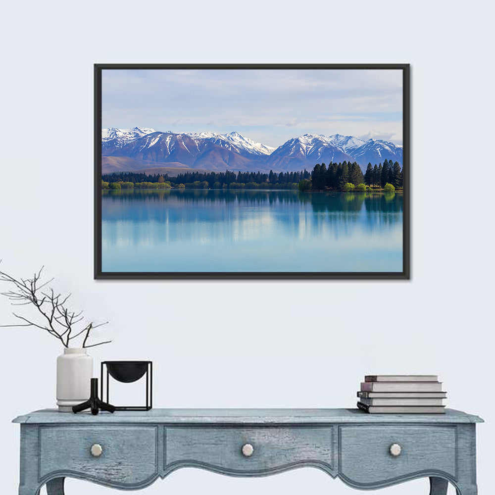 Lake Ruataniwha Reflection Wall Art