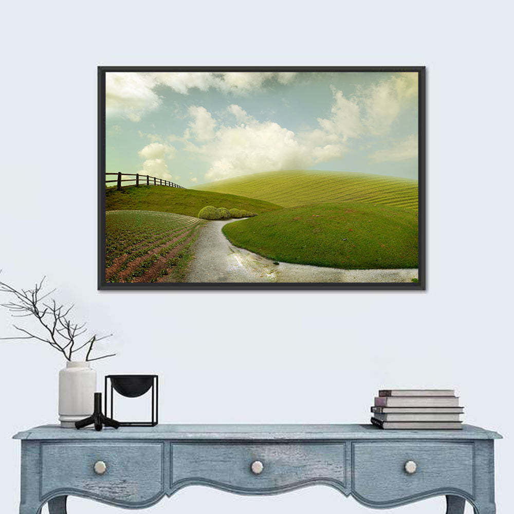 Rolling Hills Top Wall Art