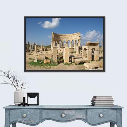 Leptis Magna Stone Ruins Wall Art