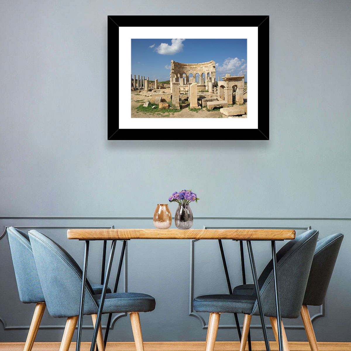 Leptis Magna Stone Ruins Wall Art
