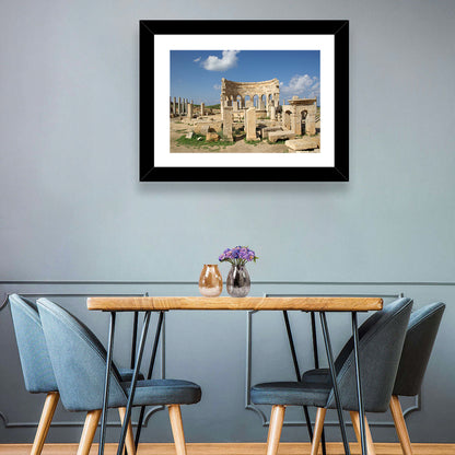 Leptis Magna Stone Ruins Wall Art