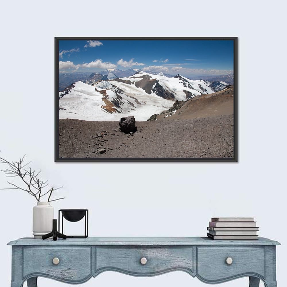 Aconcagua Glacial View Wall Art