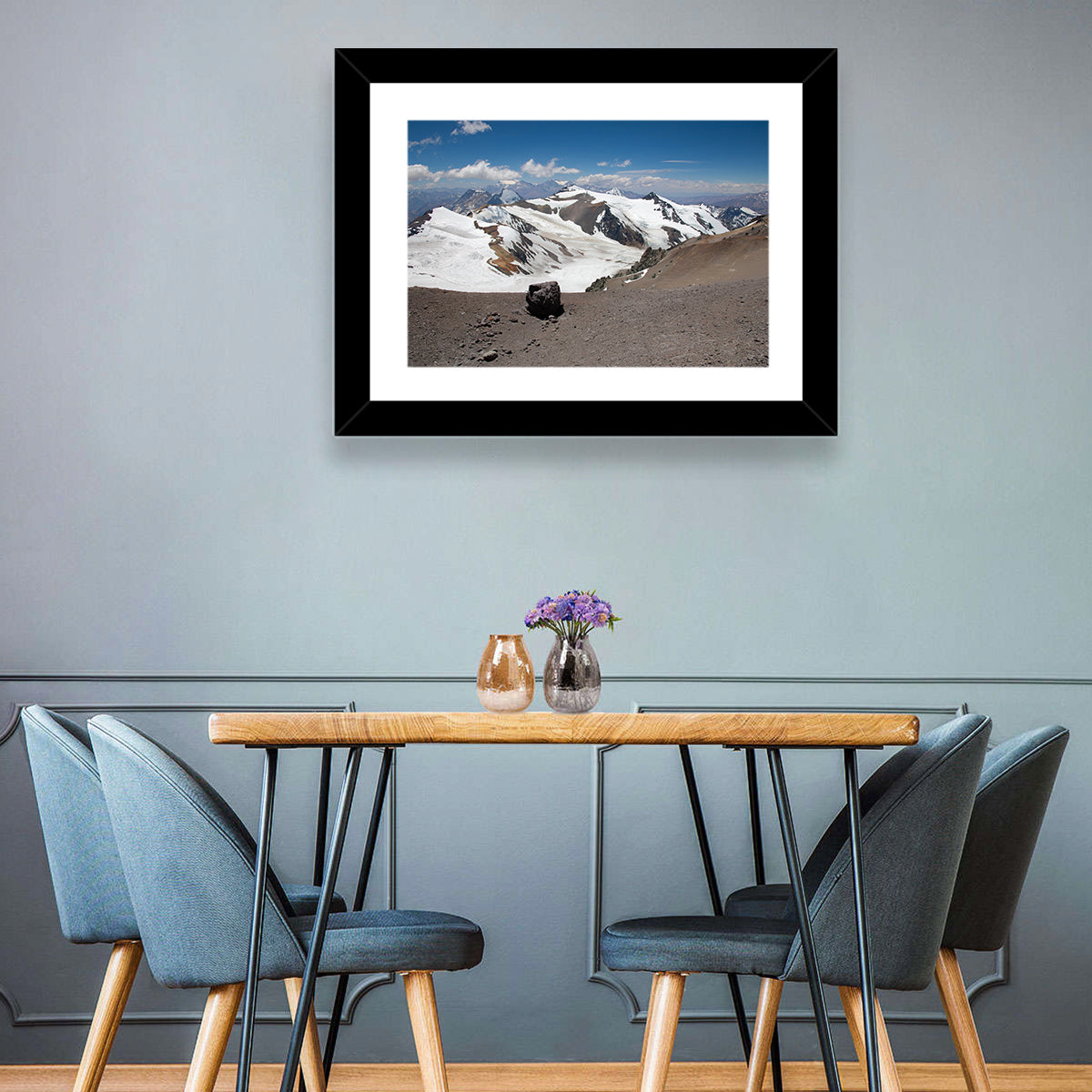 Aconcagua Glacial View Wall Art