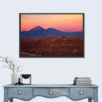 Valle De La Luna, Licancabur Volcano Wall Art