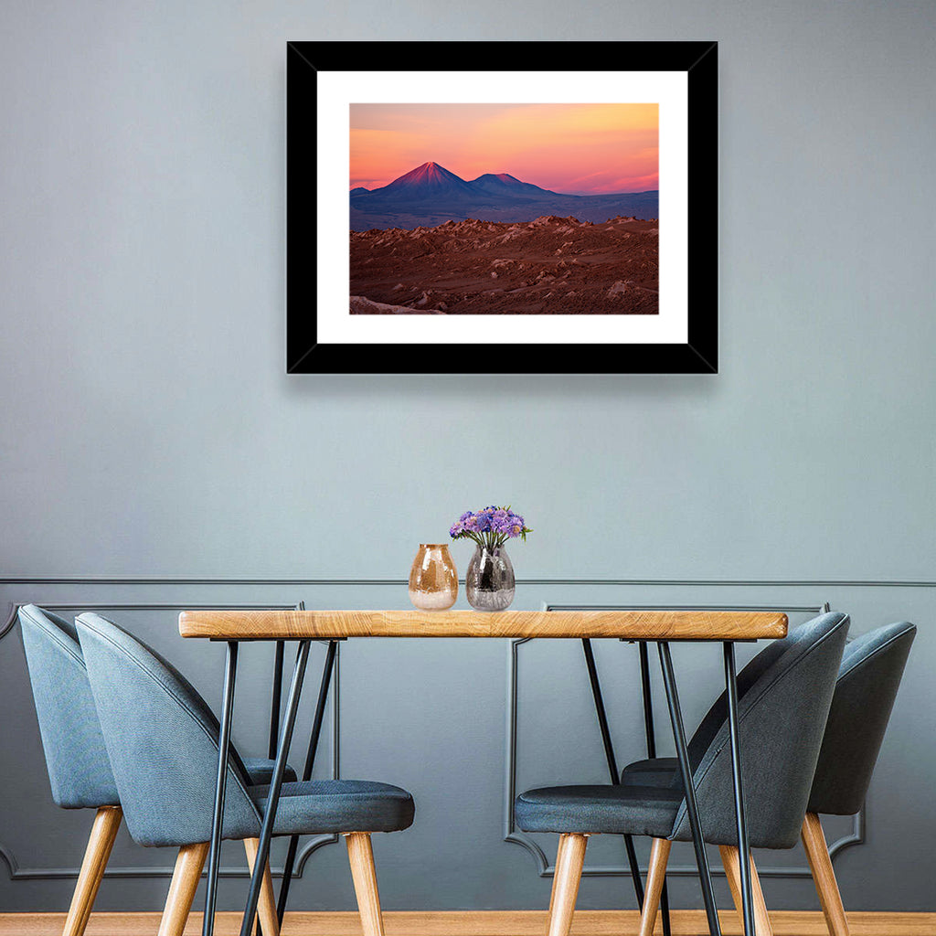 Valle De La Luna, Licancabur Volcano Wall Art