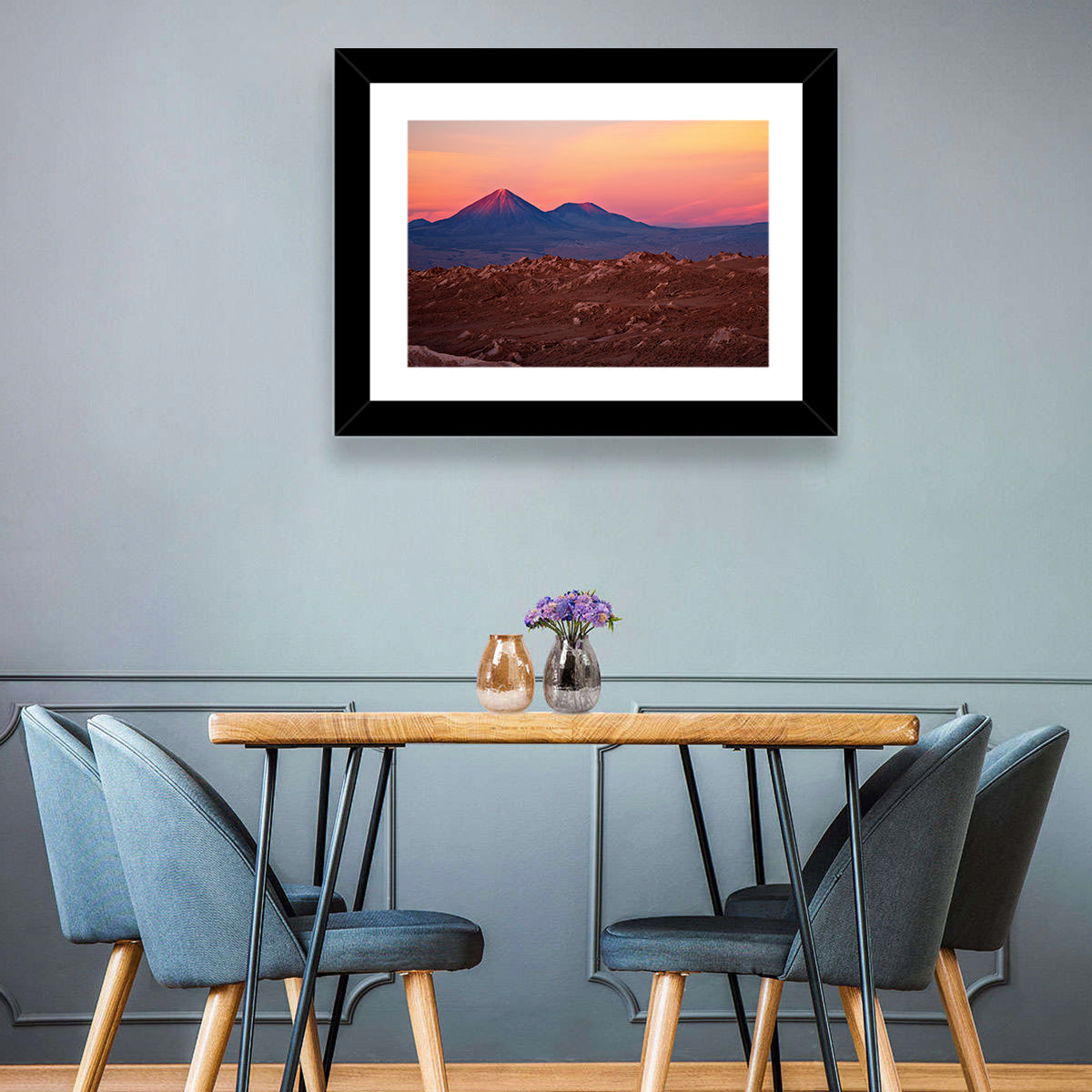 Valle De La Luna, Licancabur Volcano Wall Art
