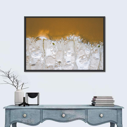 Lac Rose Salt Flats Senegal Wall Art
