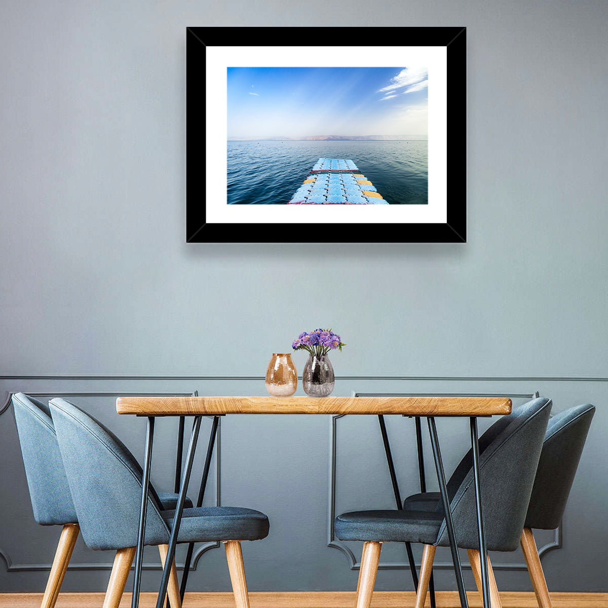 Galilee Floating Dock at Tiberias Wall Art