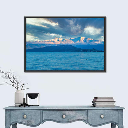 Lake Obersee Golden Hour Wall Art