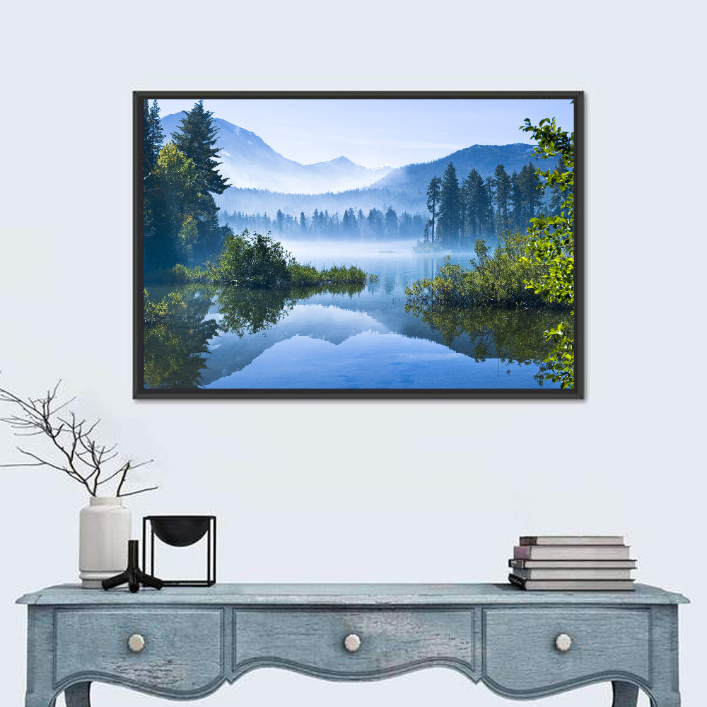 Lassen Morning Reflection Wall Art