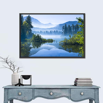 Lassen Morning Reflection Wall Art