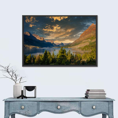 Wild Goose Island, St. Mary Lake Wall Art