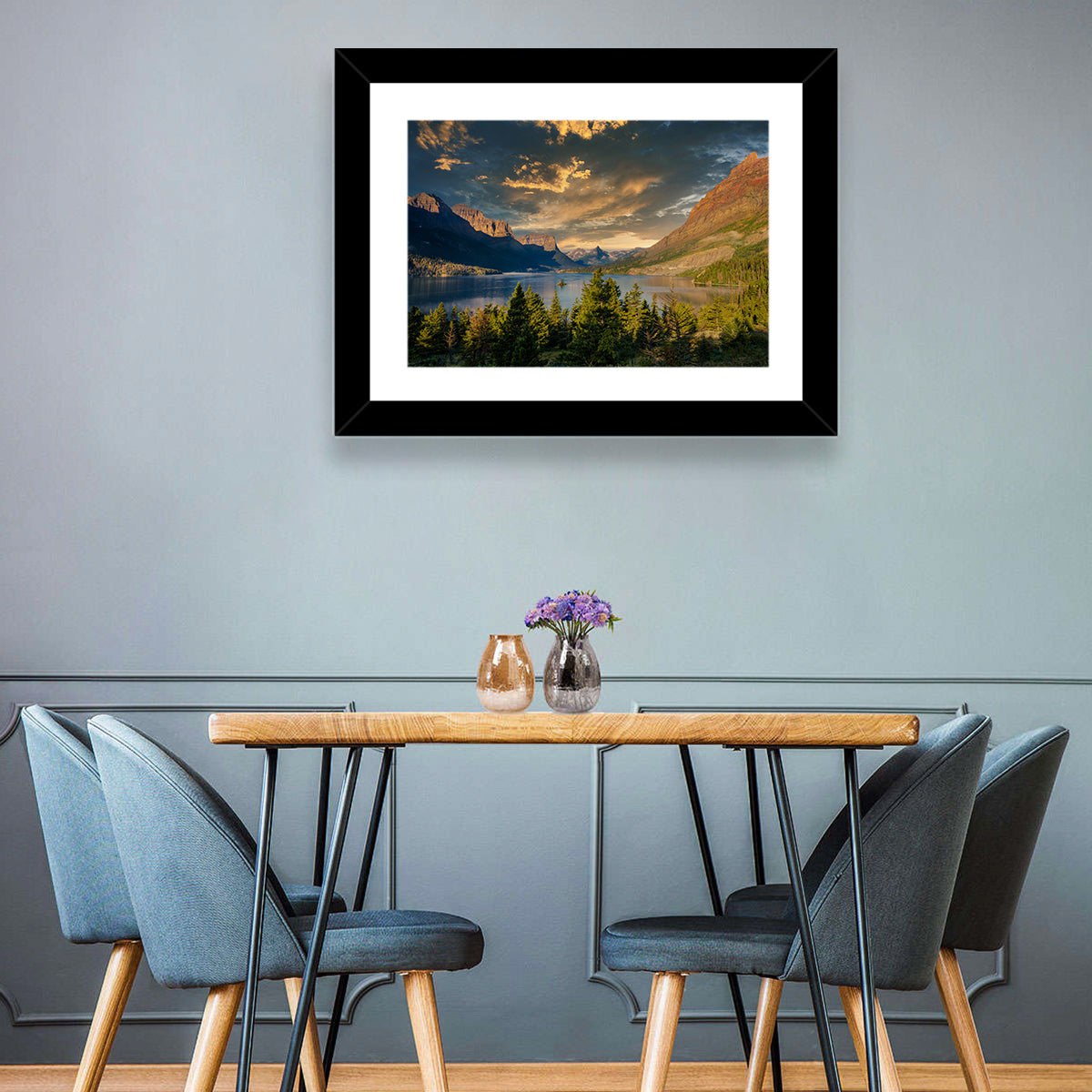 Wild Goose Island, St. Mary Lake Wall Art