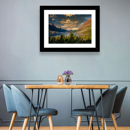 Wild Goose Island, St. Mary Lake Wall Art
