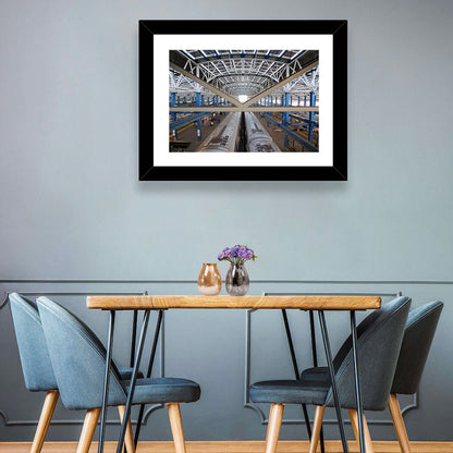 Stillwell Avenue Station Platform Perspective Wall Art