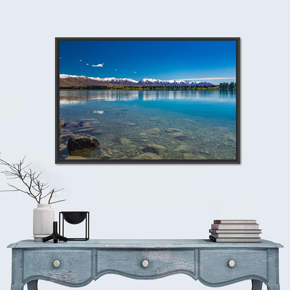 Lake Ruataniwha Reflection Wall Art