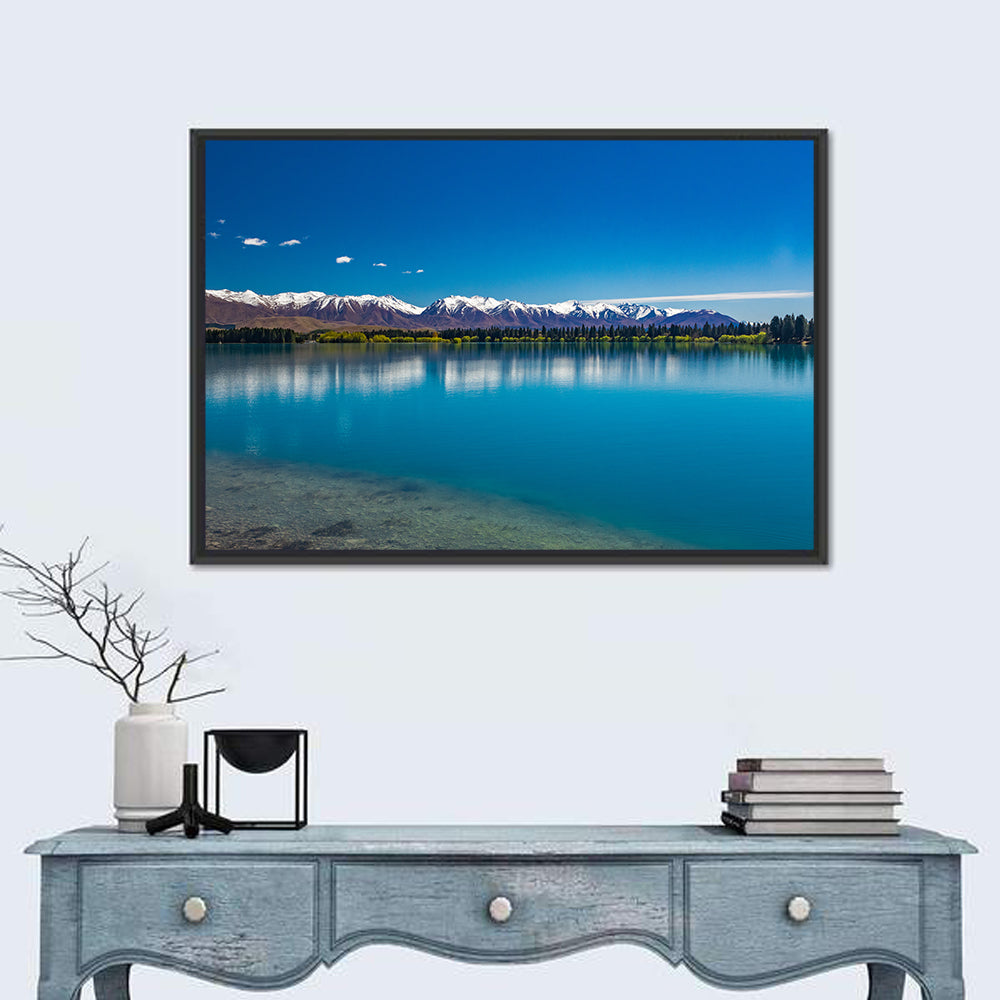 Lake Ruataniwha Reflection Wall Art