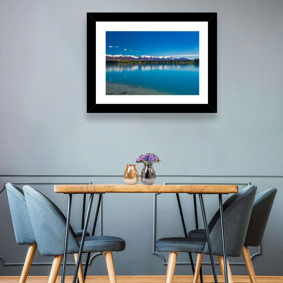 Lake Ruataniwha Reflection Wall Art