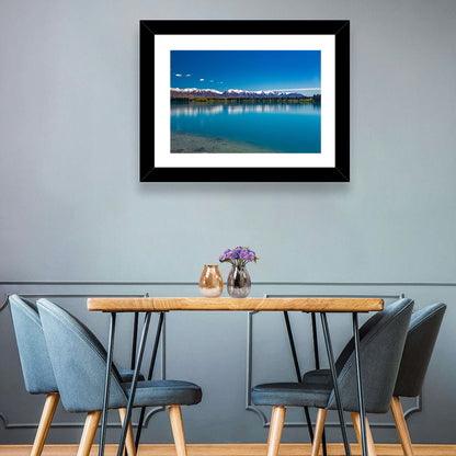 Lake Ruataniwha Reflection Wall Art