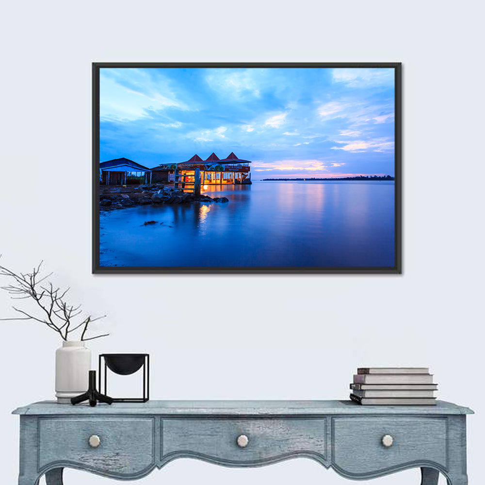 Twilight Restaurant on Lake Victoria Wall Art