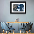Toplitz Lake Winter Aerial Wall Art