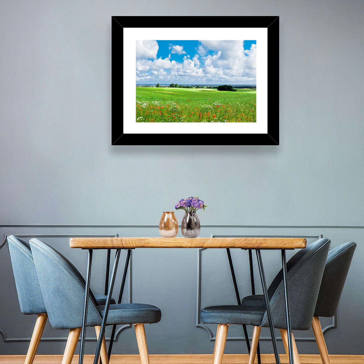 Summer Meadow with Poppies Wall Art